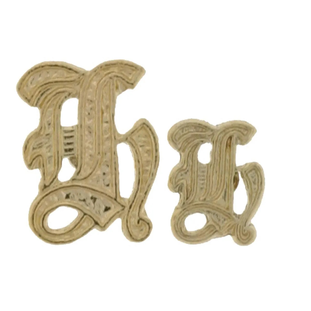 10KY Old English Initial 7mm H