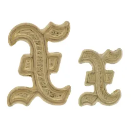 10KY Old English Initial 9.5mm X