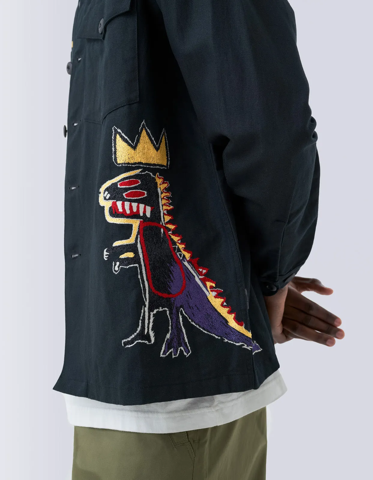 5124 Pez Dispenser Mil Shirt · Maharishi x Jean-Michel Basquiat Black