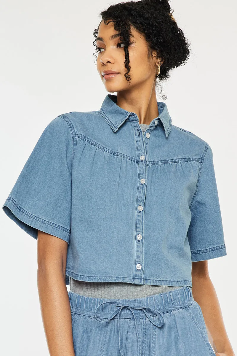 Alannah Sleeve Cropped Shirt