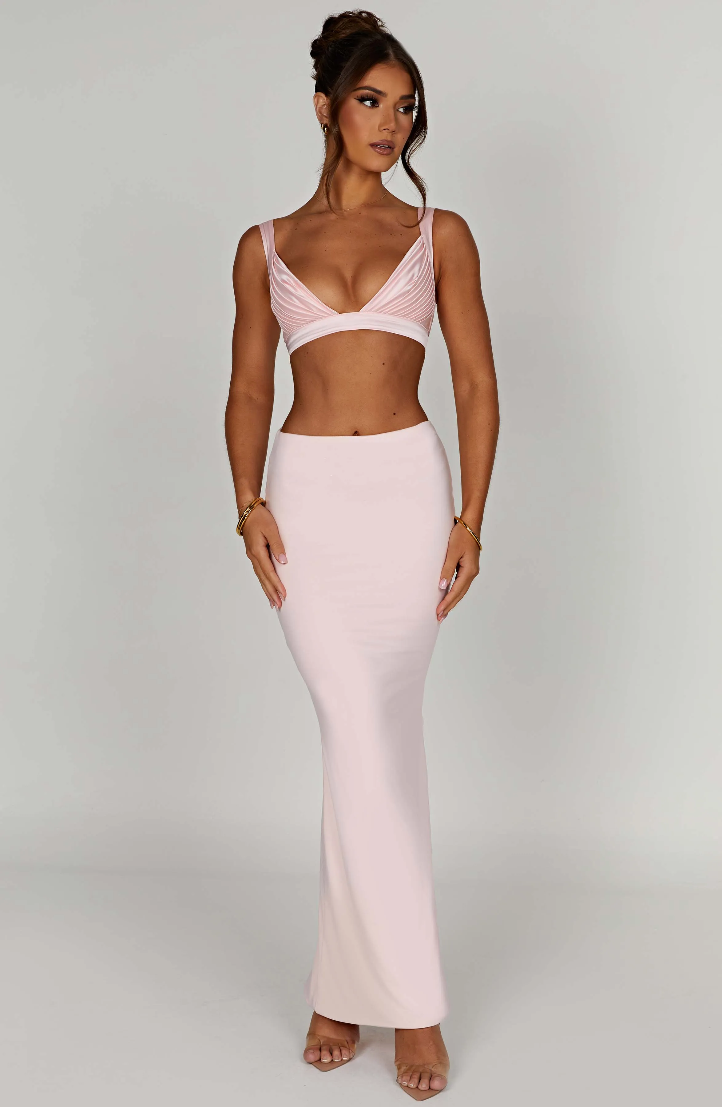 Astrid Maxi Skirt - Blush