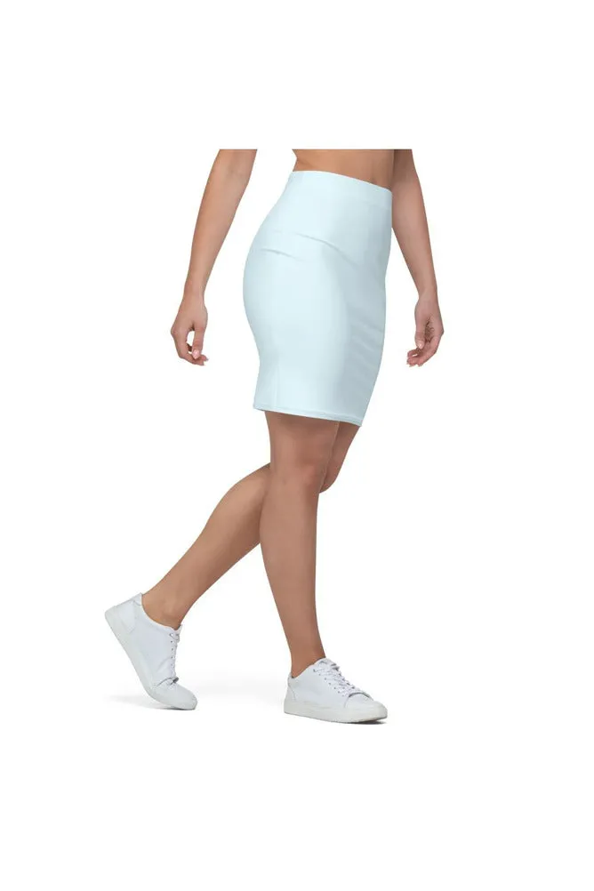 Baby Blue Pencil Skirt