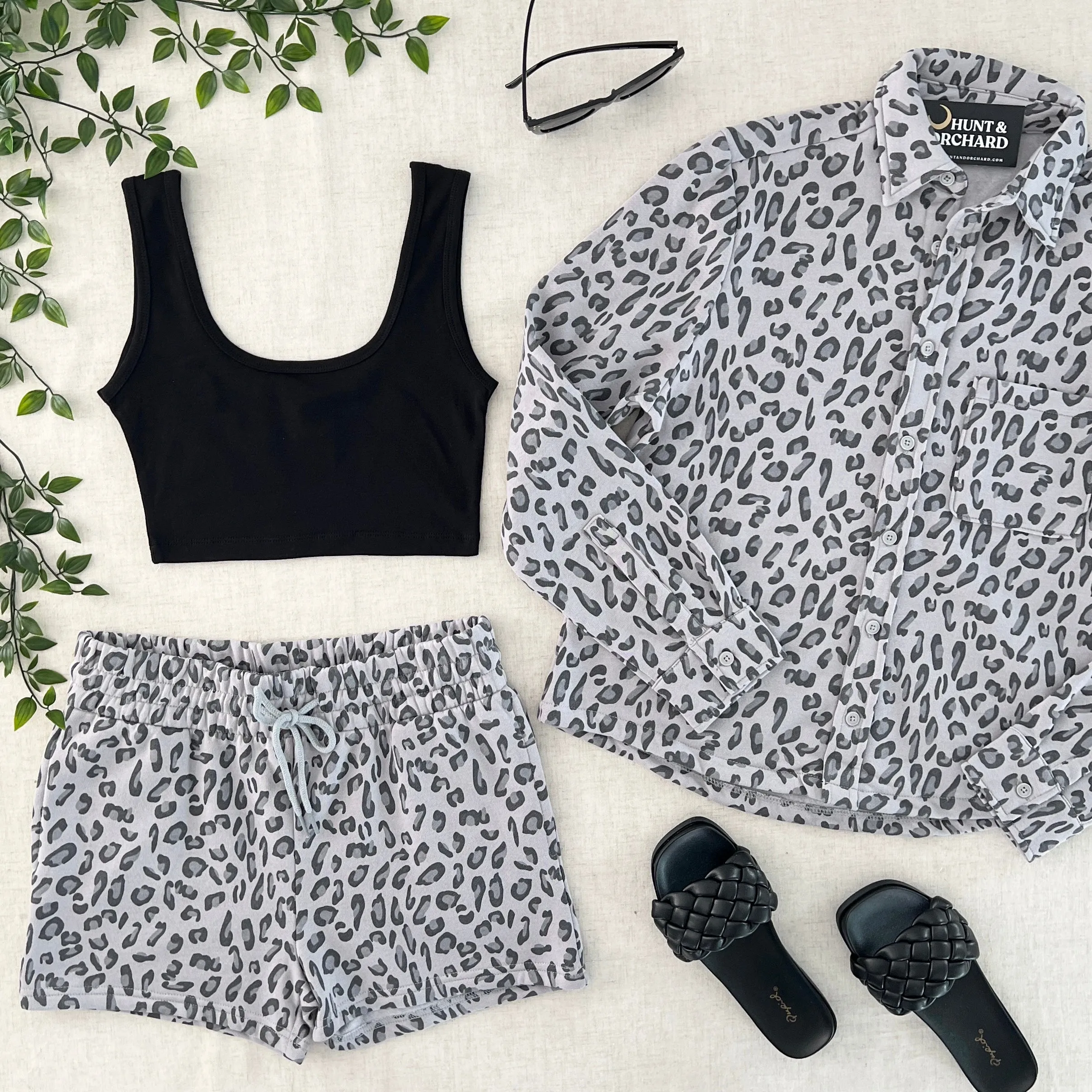 Bailey Shorts - Leopard