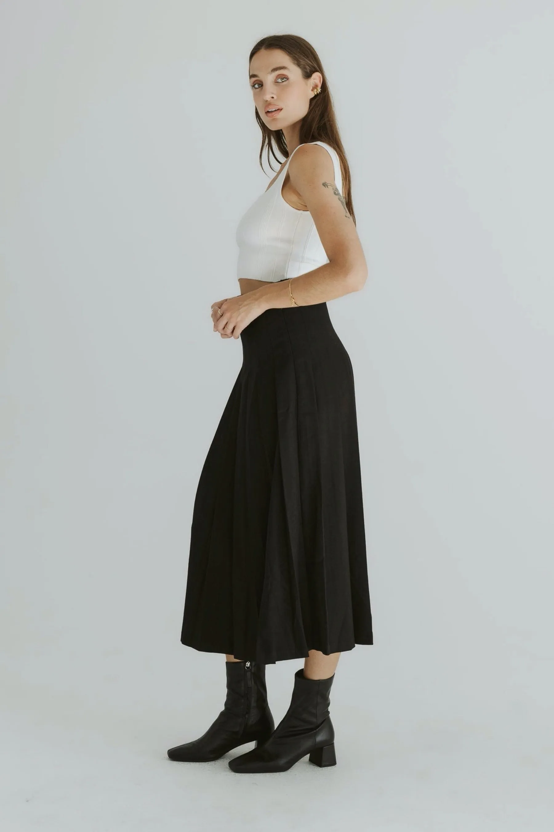 Black Hazel Skirt