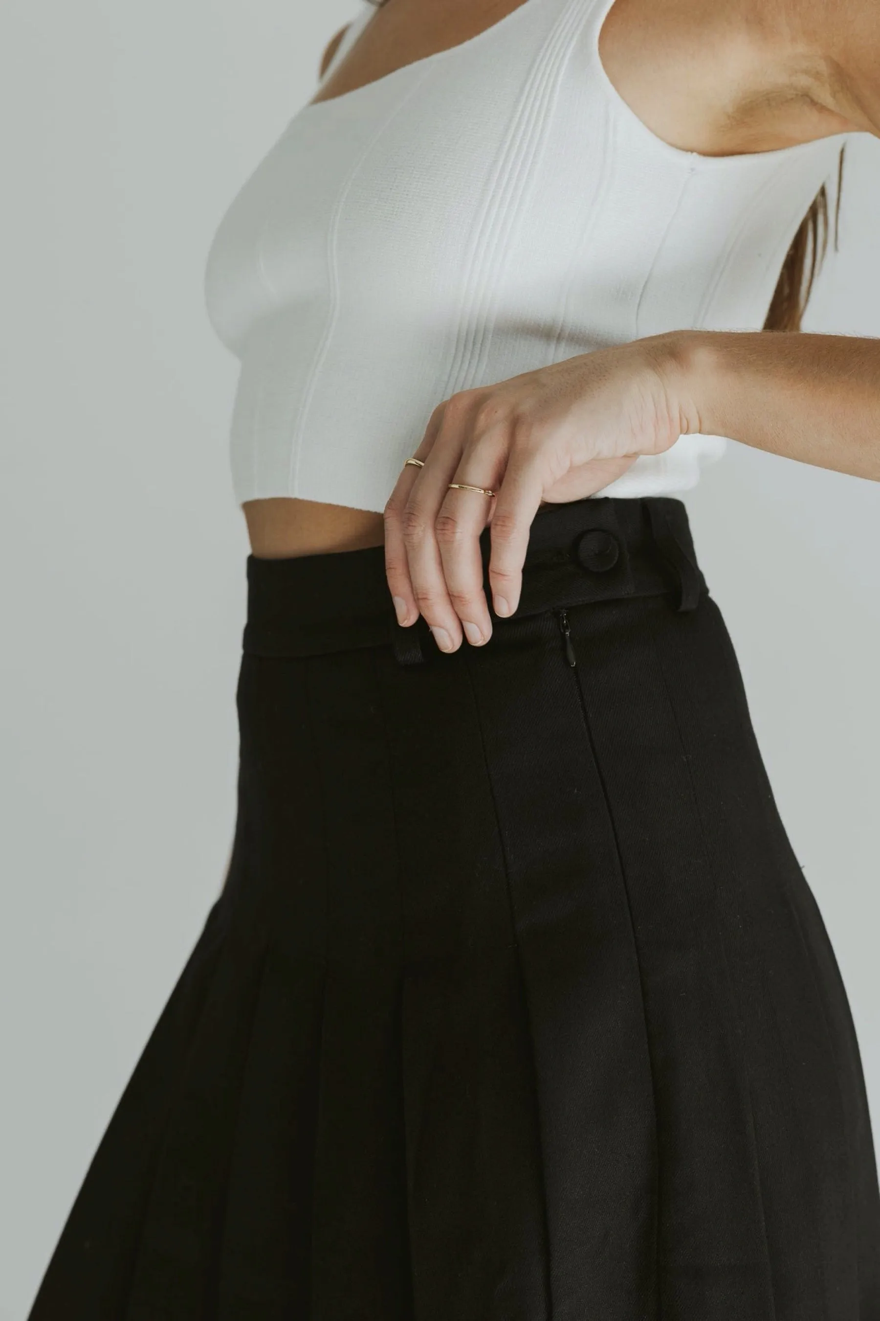 Black Hazel Skirt