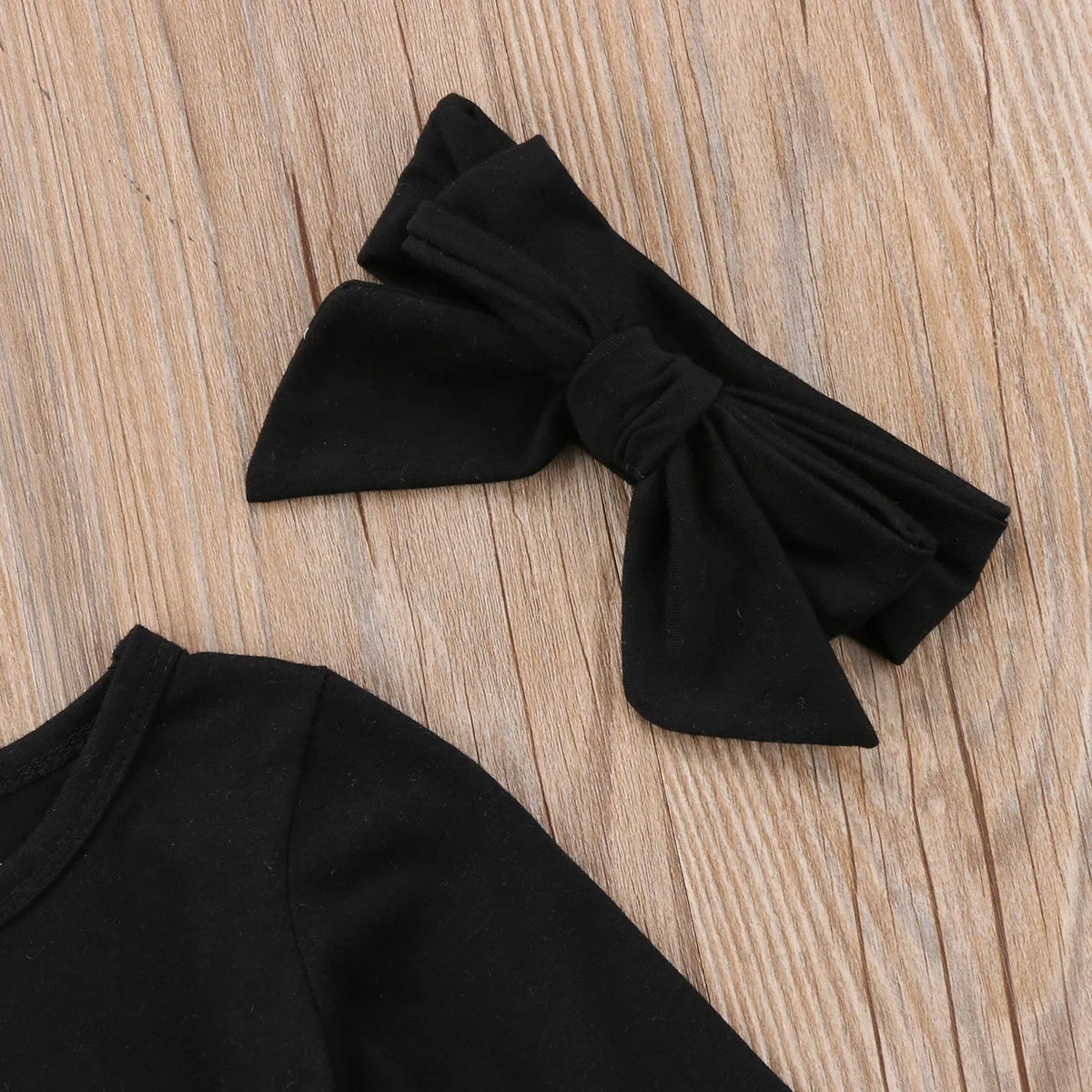 BLACK SWAN Romper with Headband