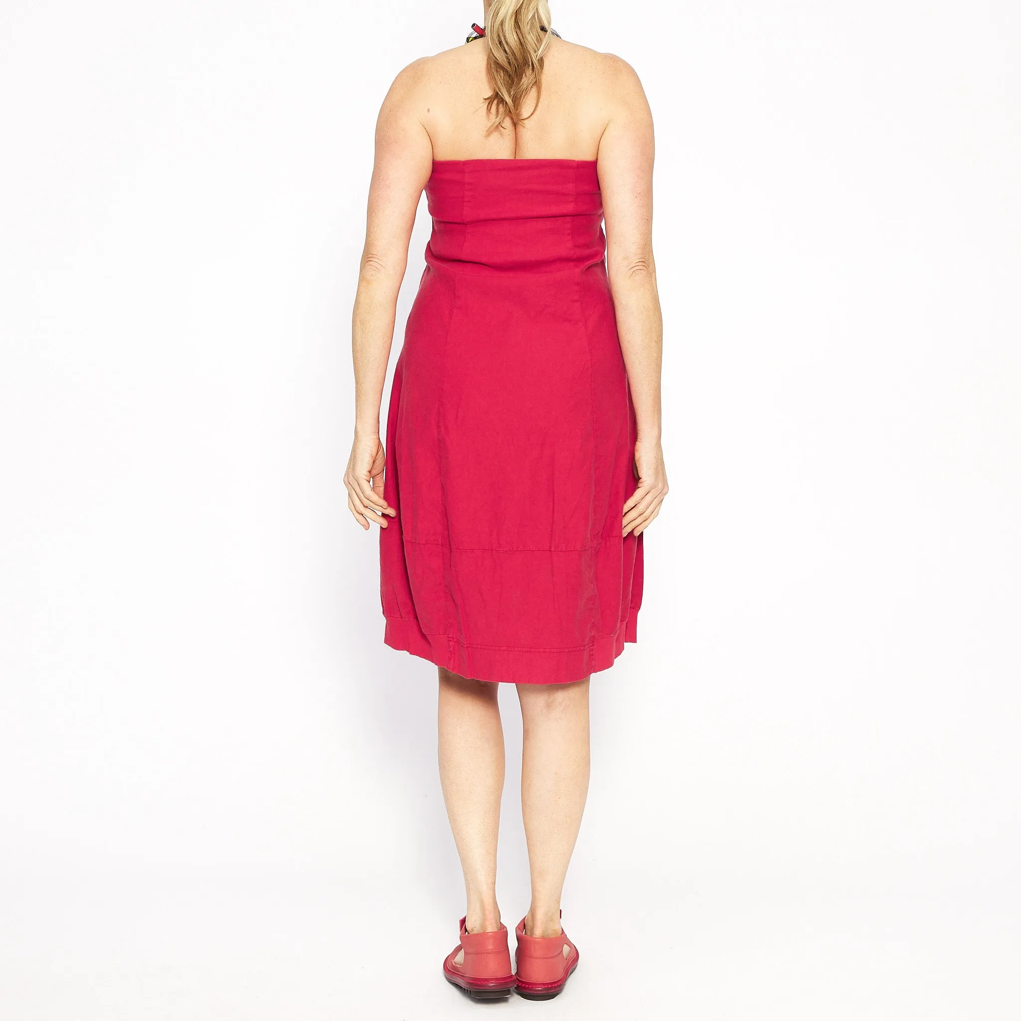 Stylish Chili Red A-Line Skirt for Effortless Chic Fashion