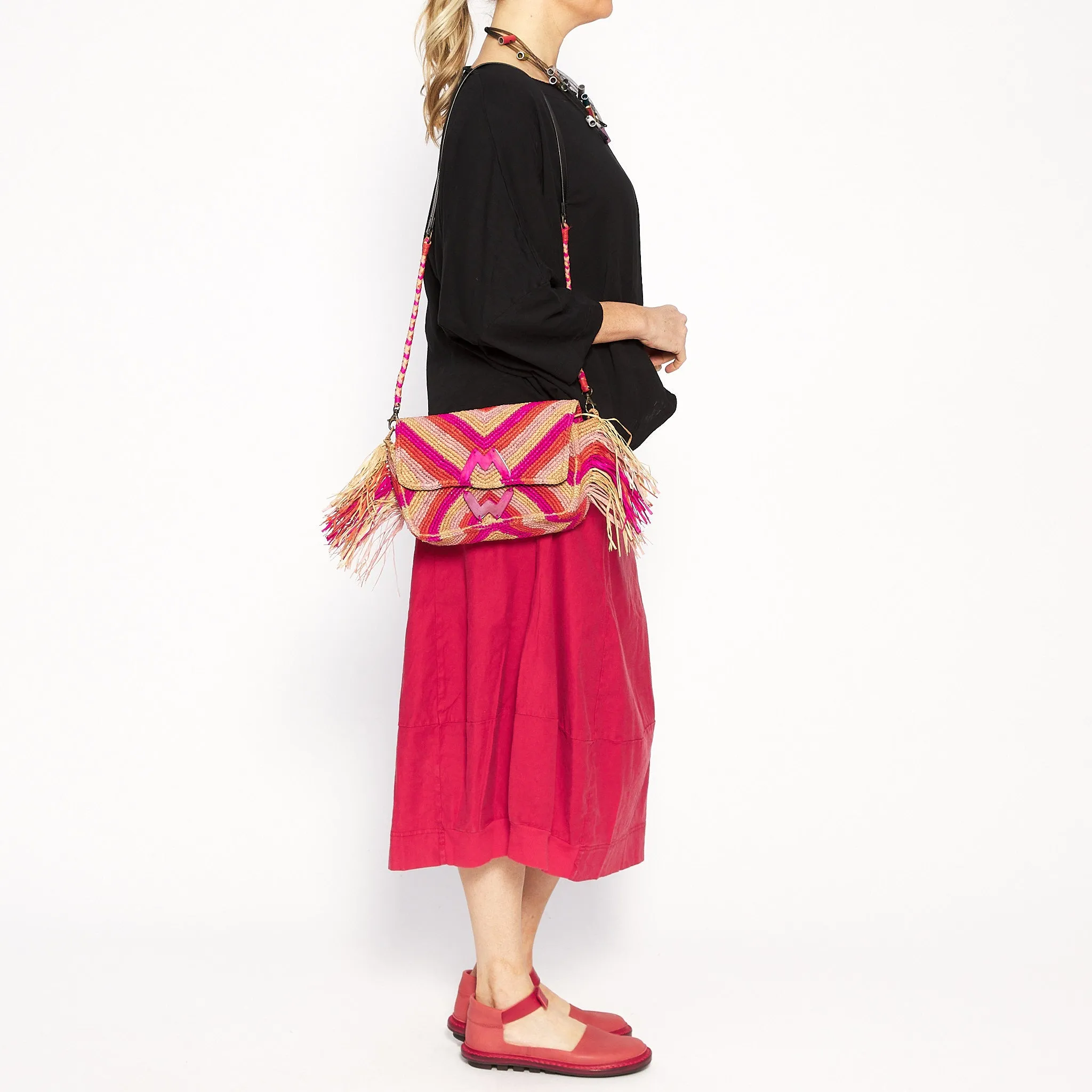 Stylish Chili Red A-Line Skirt for Effortless Chic Fashion