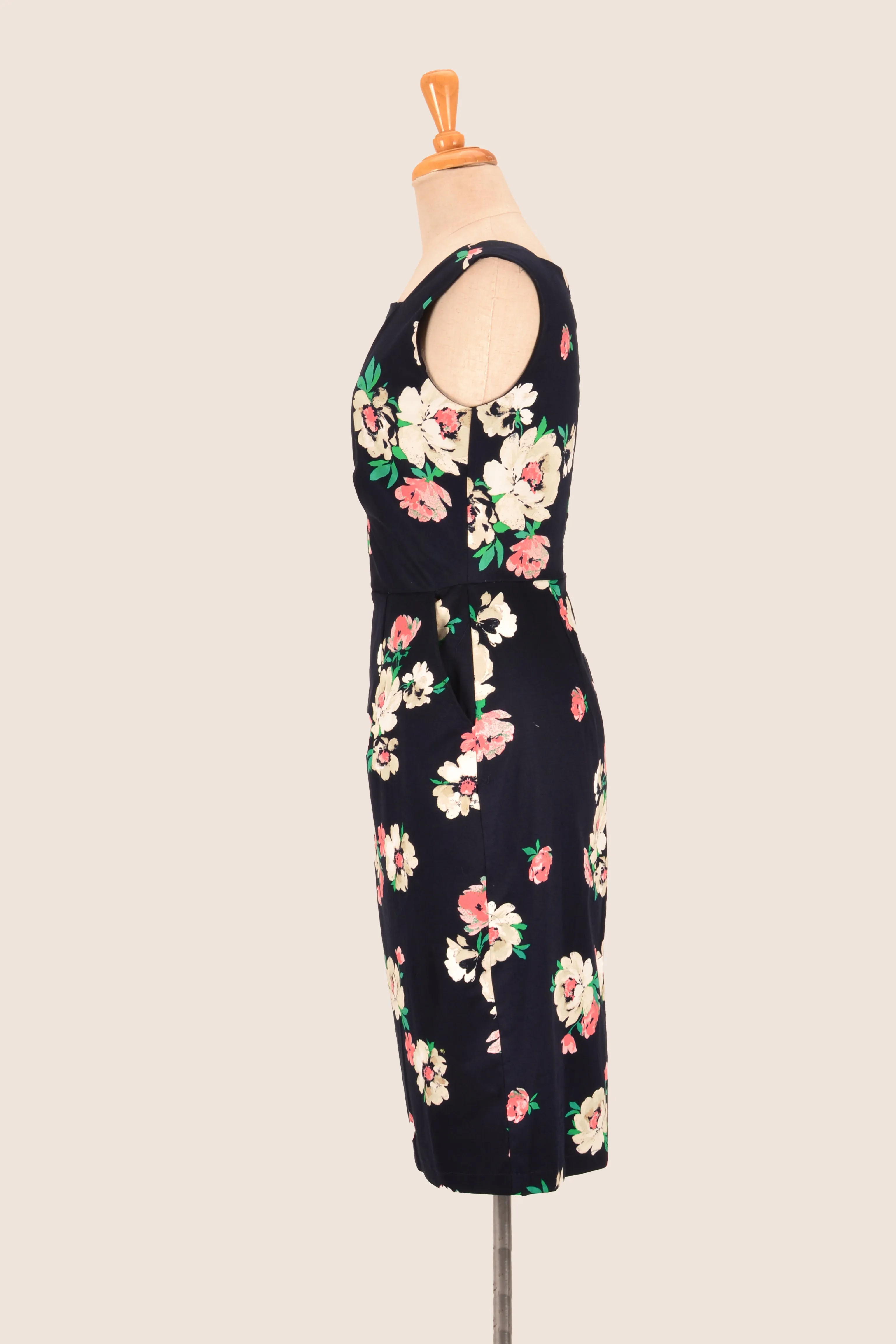 Dalena Navy Floral Dress