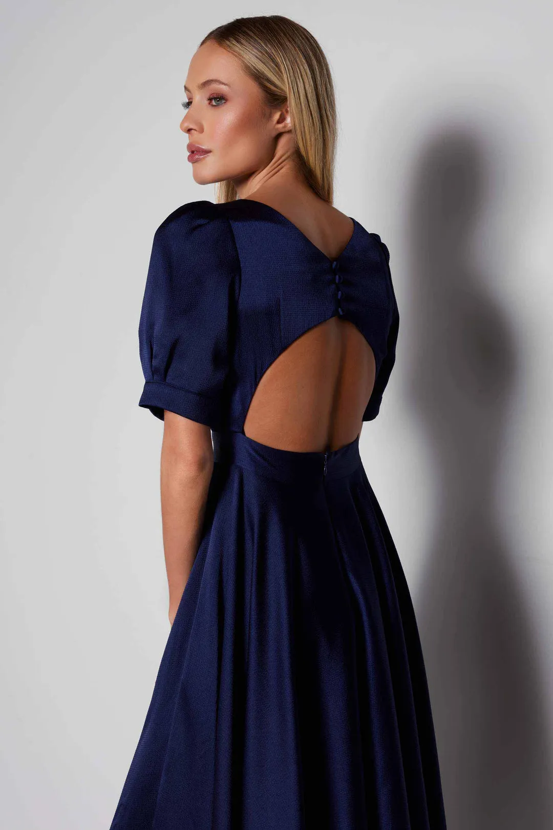 Edith Dress - Midnight Blue