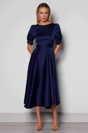 Edith Dress - Midnight Blue