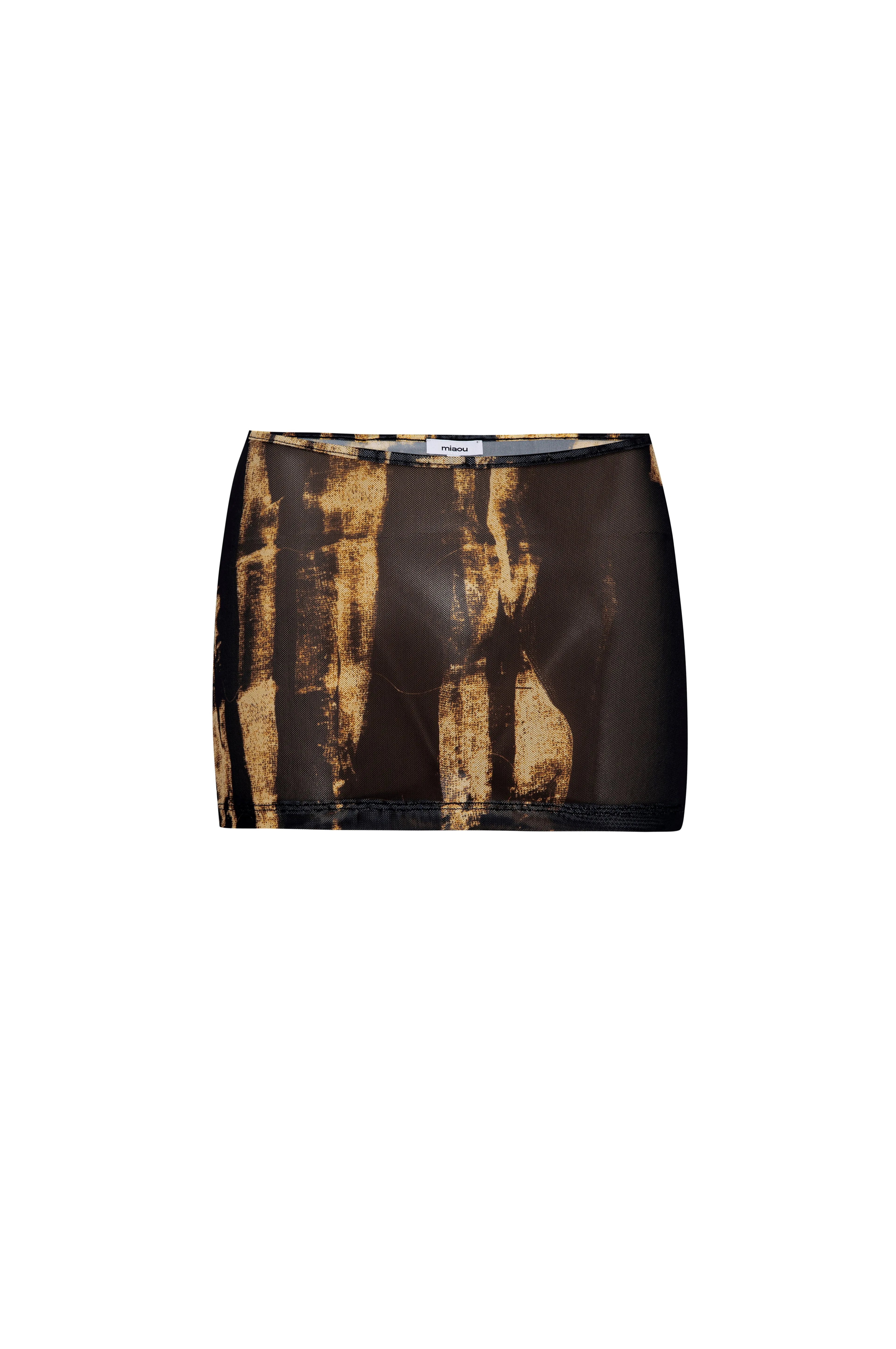 ELEKTRA SKIRT - TREADING BROWN