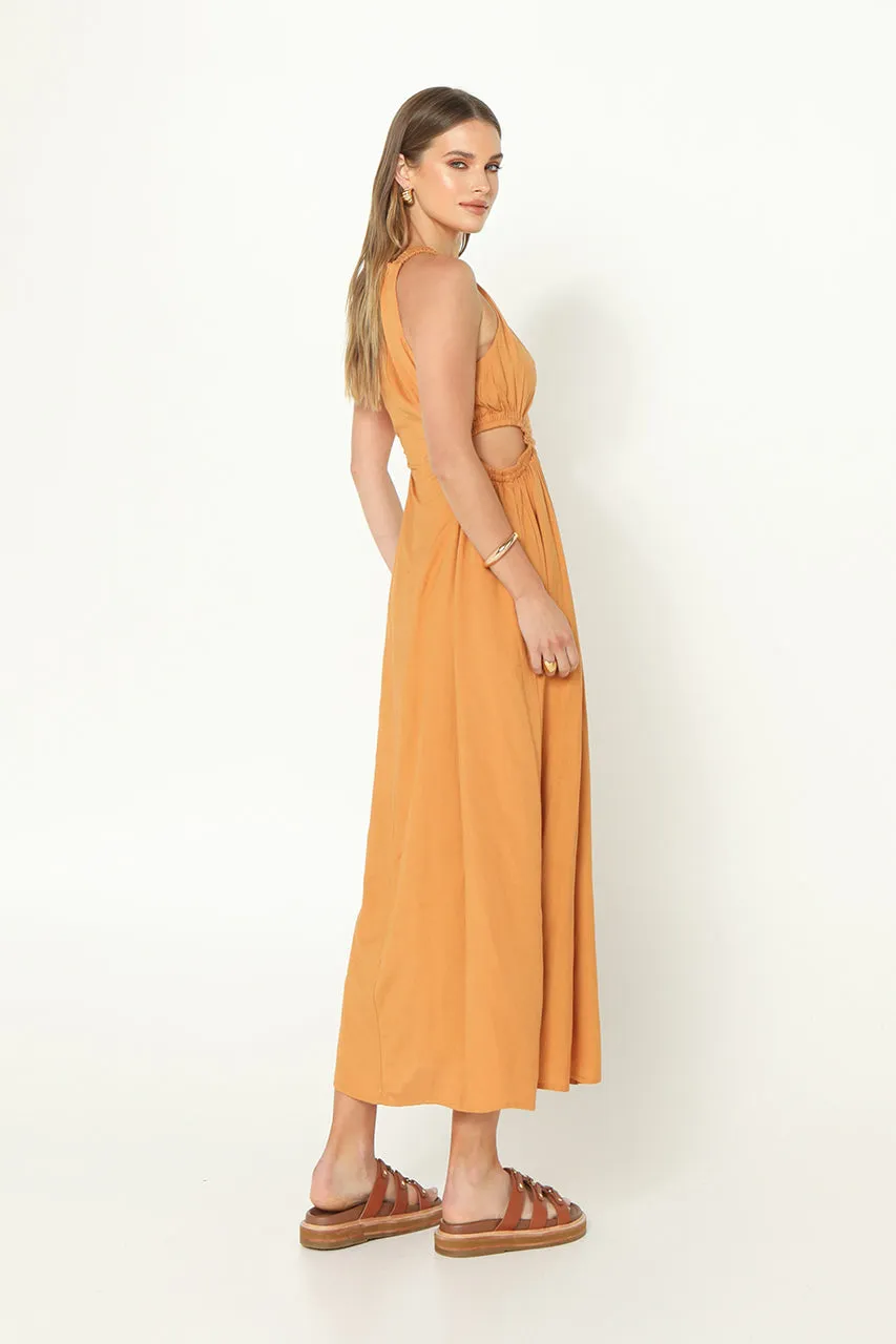 Erica Maxi Dress | Tan