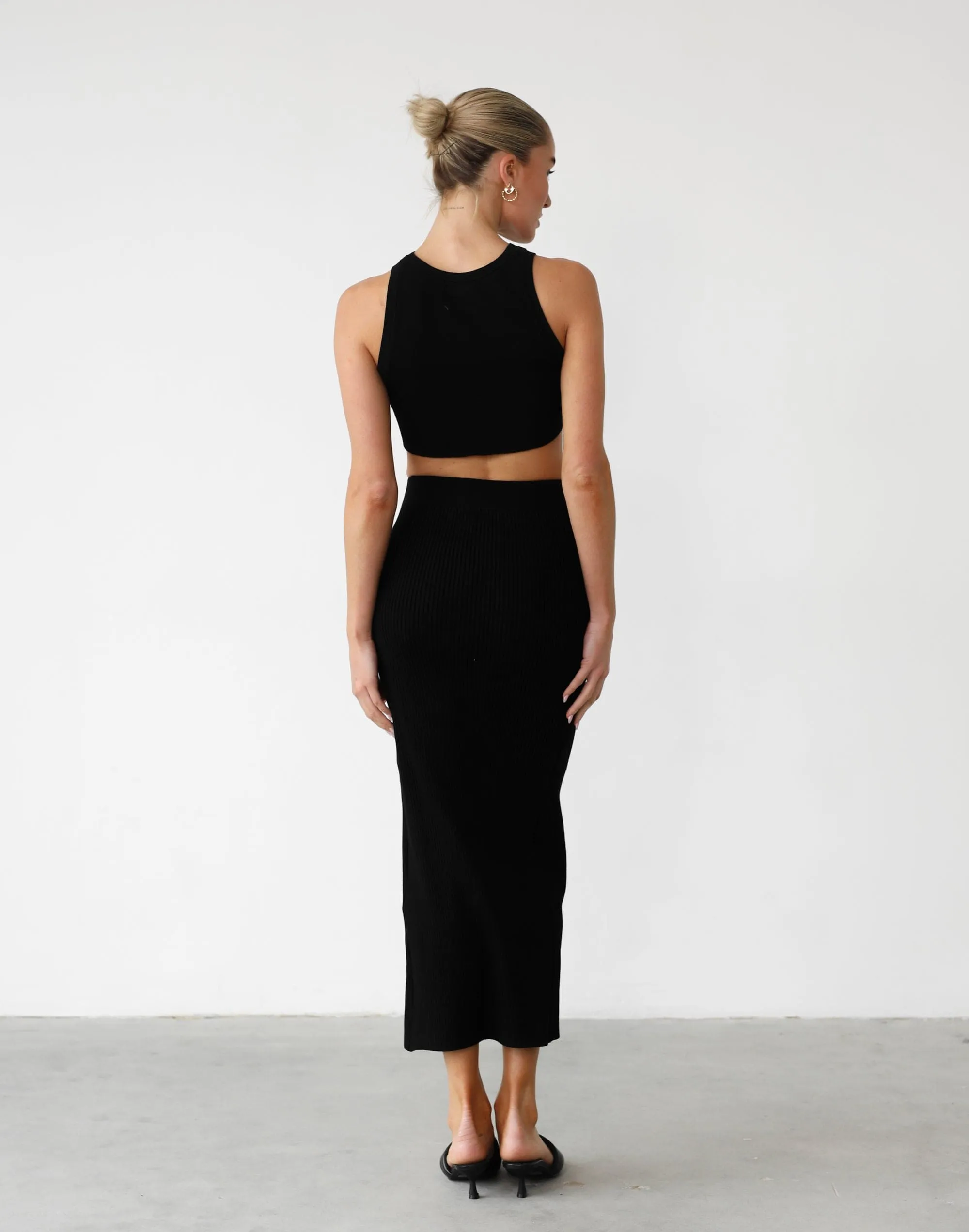 Esmie Maxi Skirt (Black)