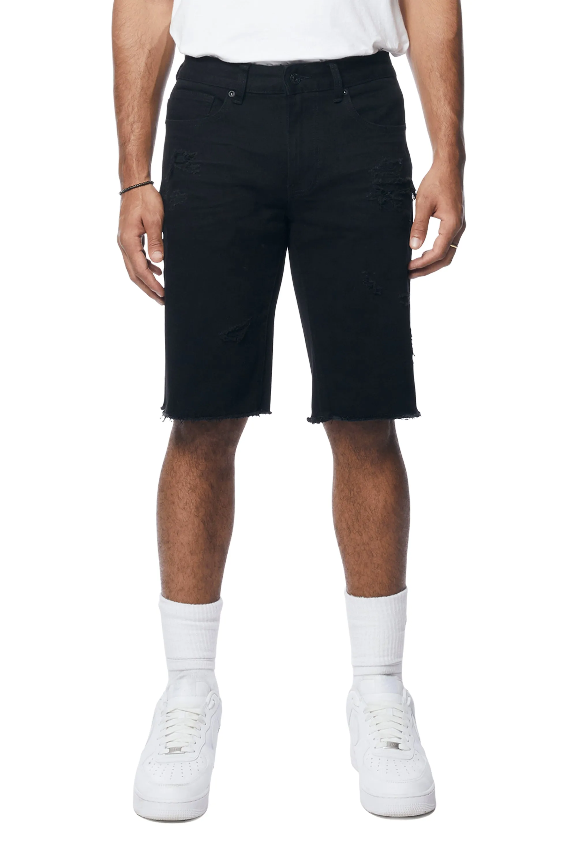 Essential Jean Shorts - Jet Black