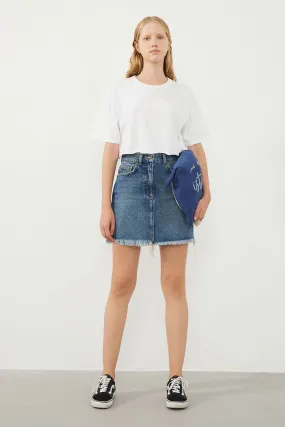 Feronia Blue Women’s Denim Skirt