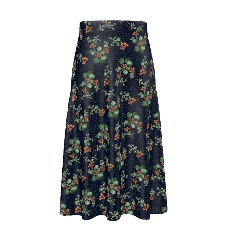 Floral Midi Skirt