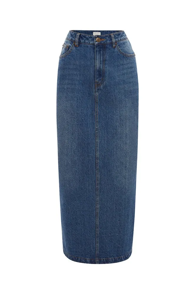 HARVEY SKIRT - DENIM