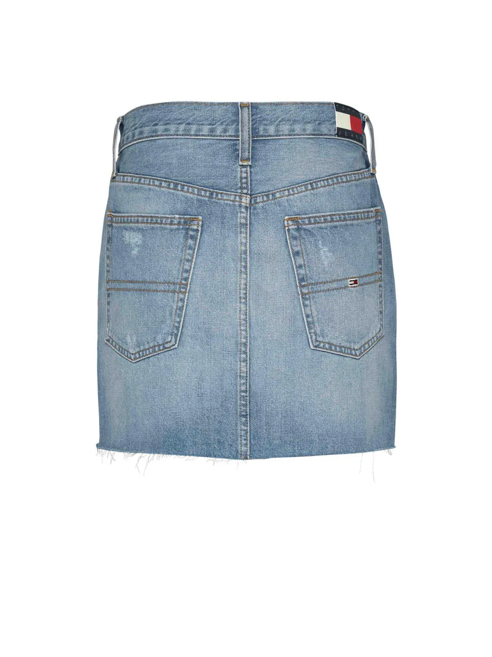 Izzie Mr Mini Skirt - Denim Light