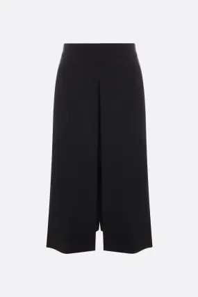 Jena wool blend midi skirt with splits