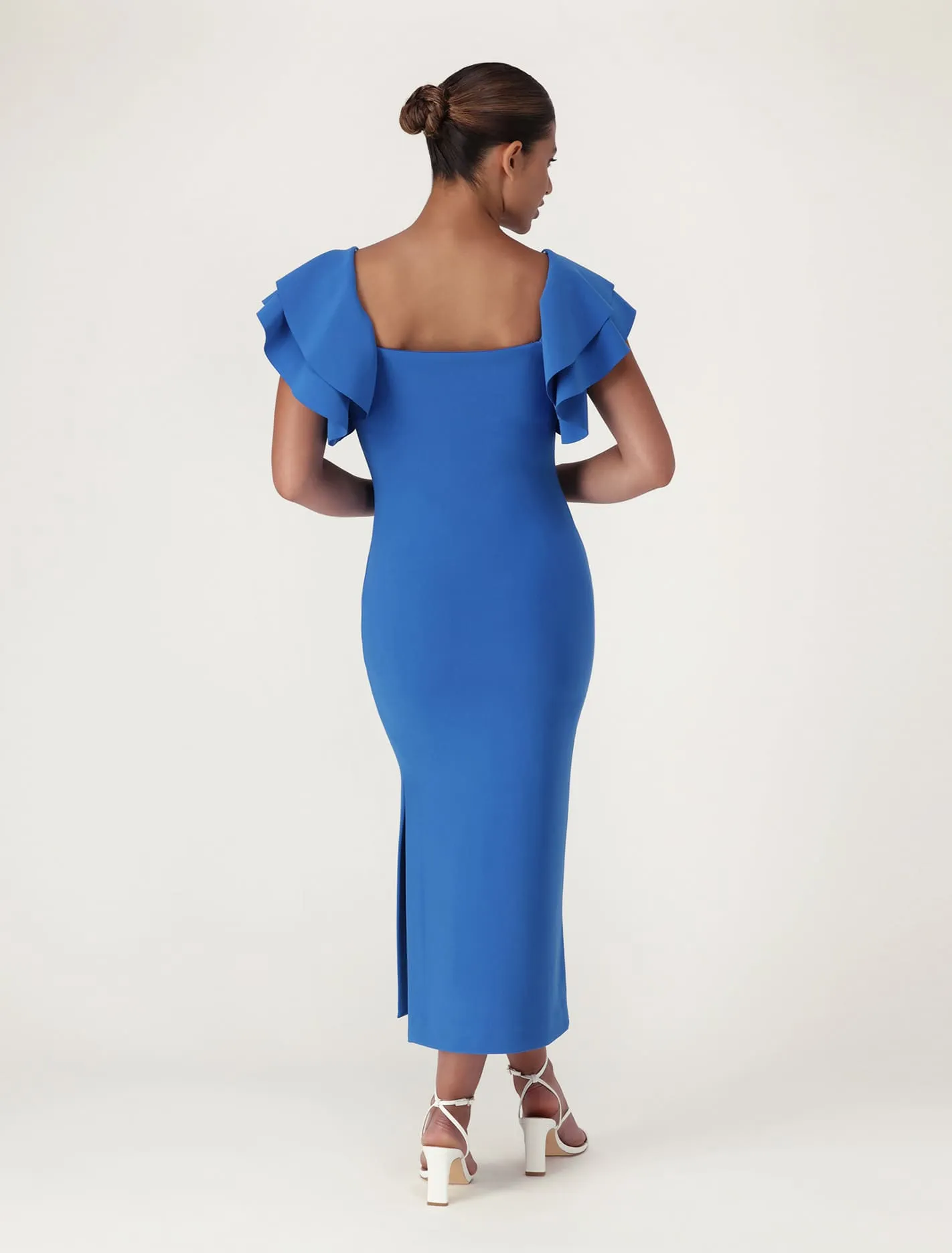 Kiki Frill Sleeve Bodycon Dress