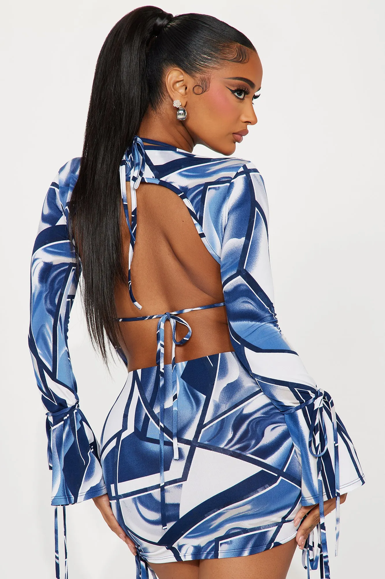 Kora Print 3 Piece Set - Blue/combo