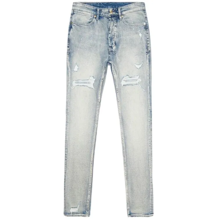 Ksubi Van Winkle Punk Gold Denim (Light Blue Stone Wash) MSP24DJ036