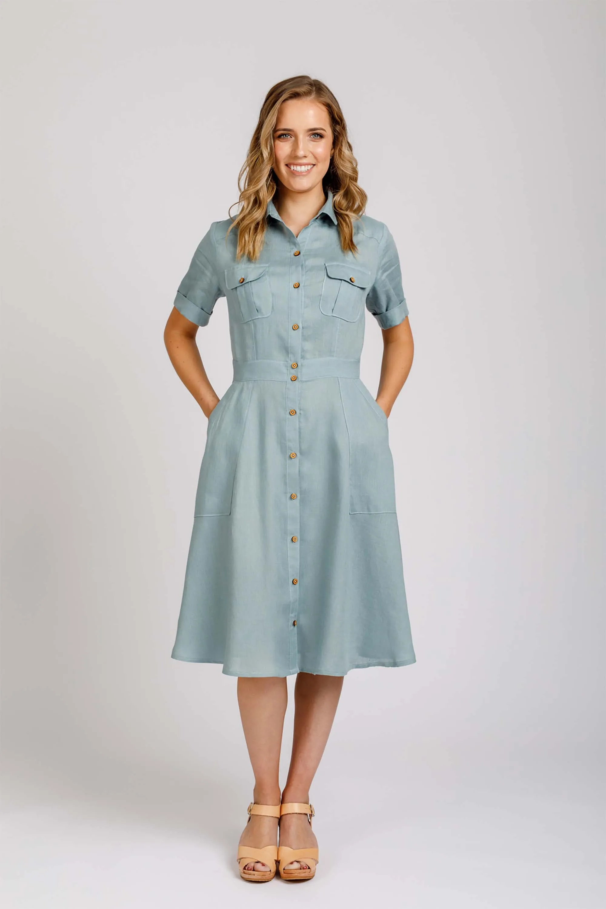 Matilda Dress Sewing Pattern by Megan Nielsen Patterns, sizes 0-20