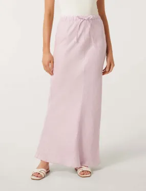 Millie Linen Maxi Skirt