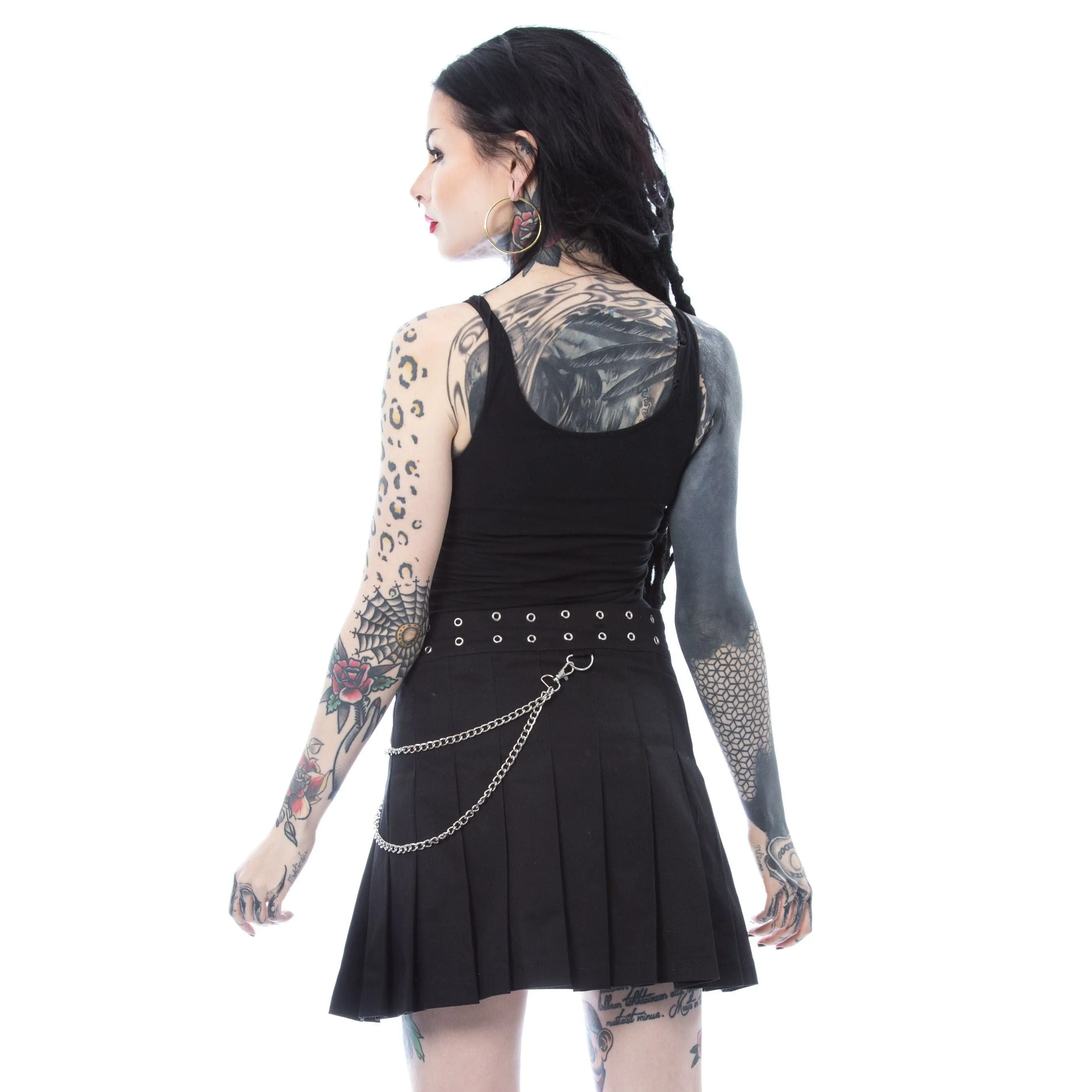 MOONCHILD SKIRT - BLACK