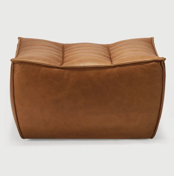 N701 Sofa - Footstool - Old Saddle