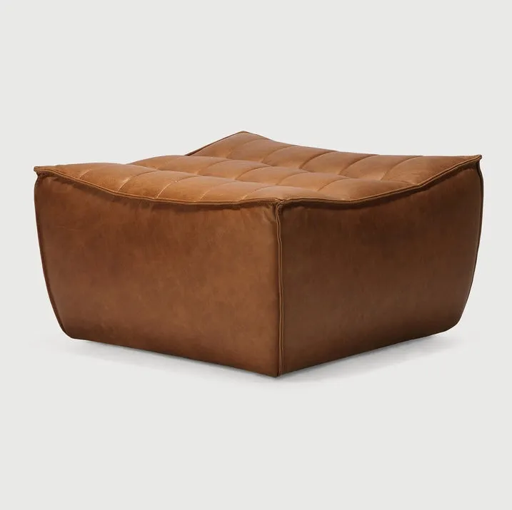 N701 Sofa - Footstool - Old Saddle