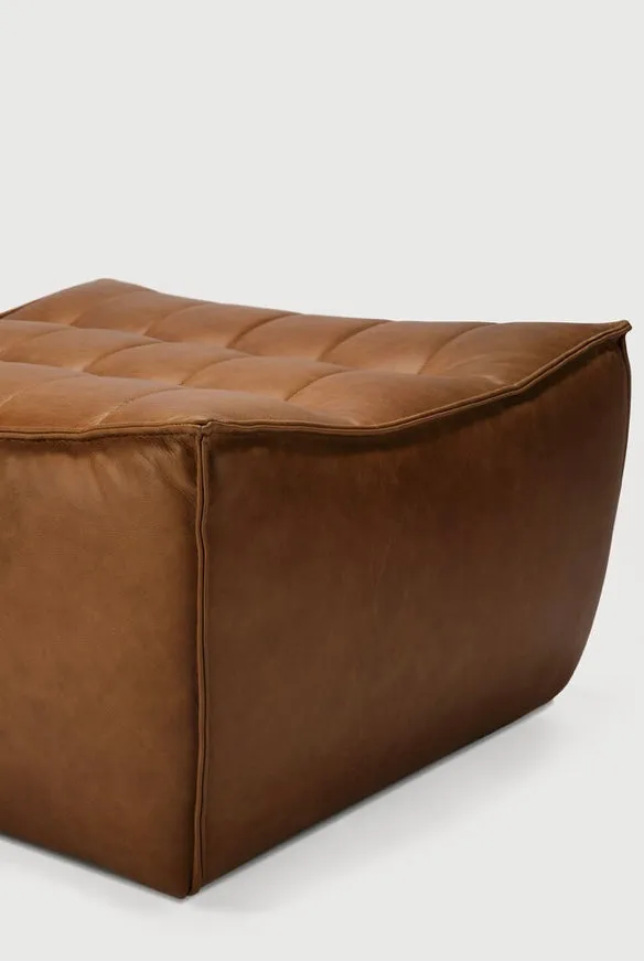 N701 Sofa - Footstool - Old Saddle