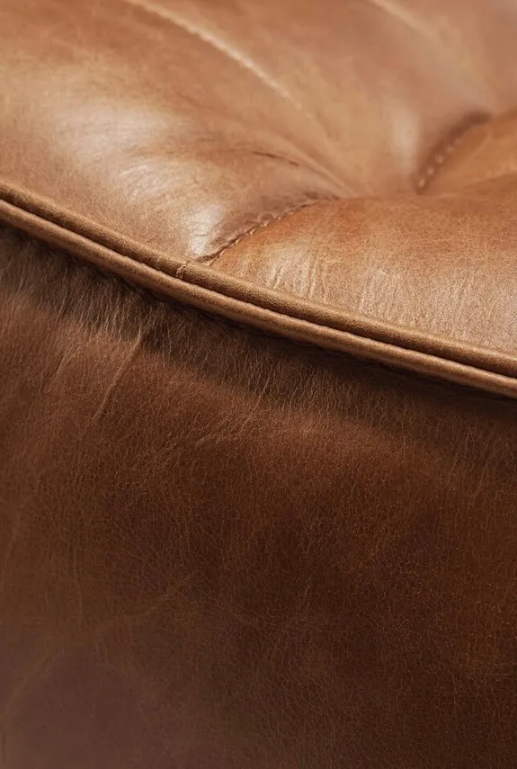 N701 Sofa - Footstool - Old Saddle