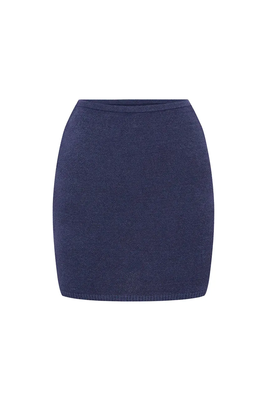 Nella Mini Skirt - Midnight