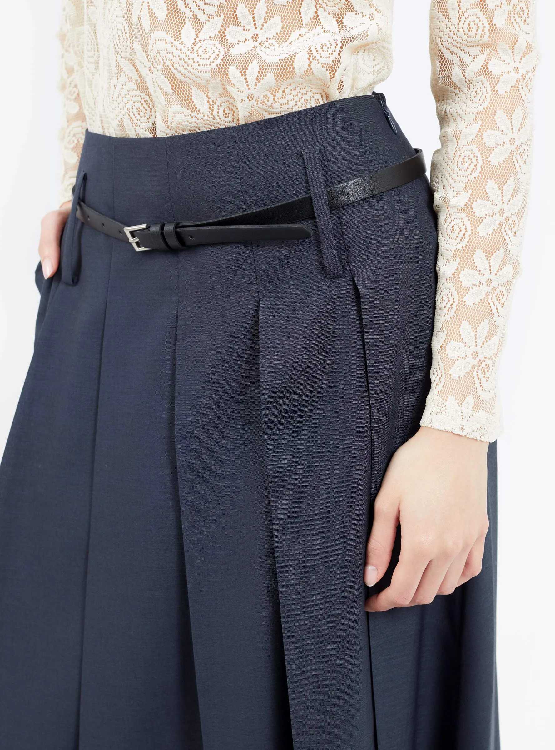 Odette Skirt Slate Blue