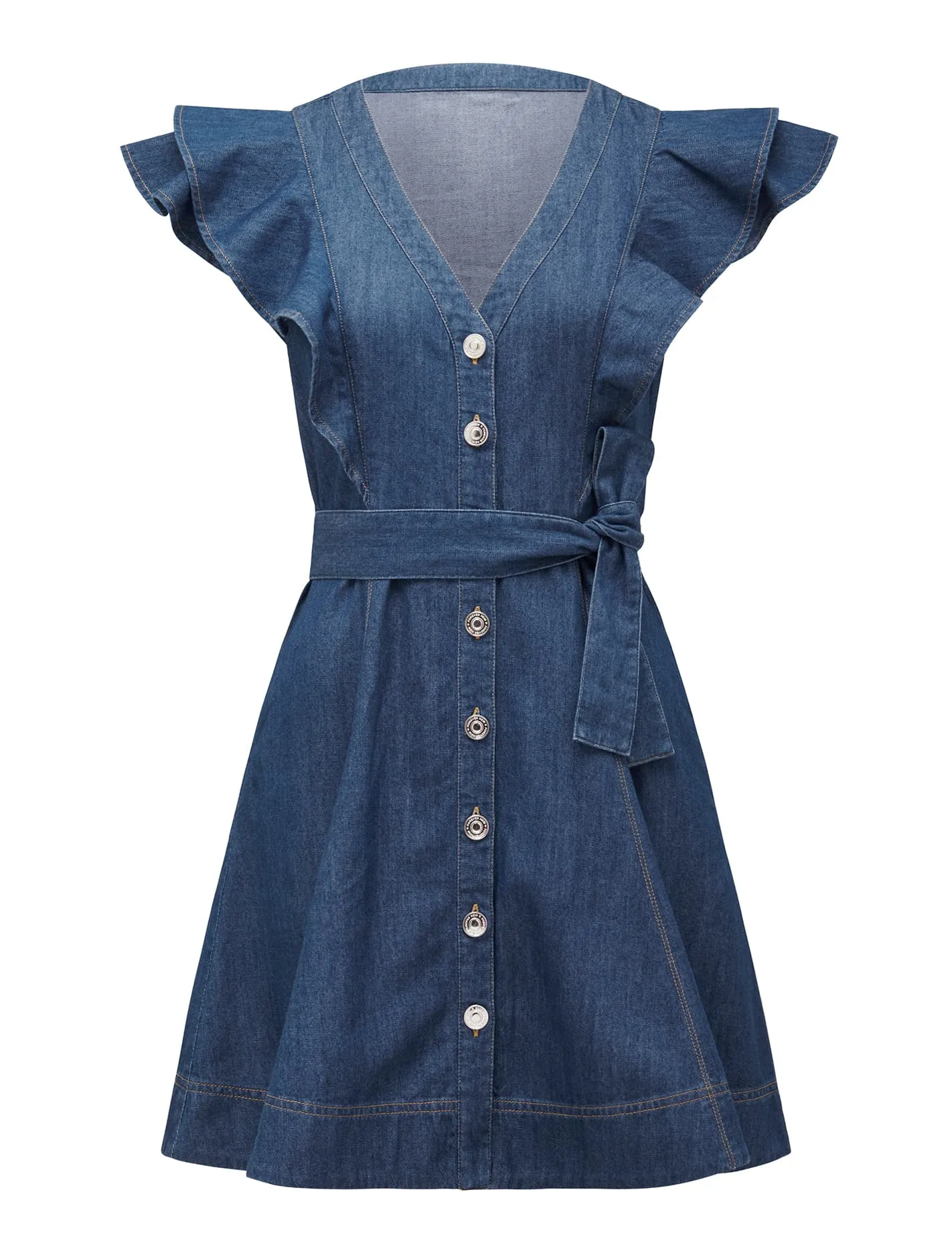 Penelope Denim Mini Dress