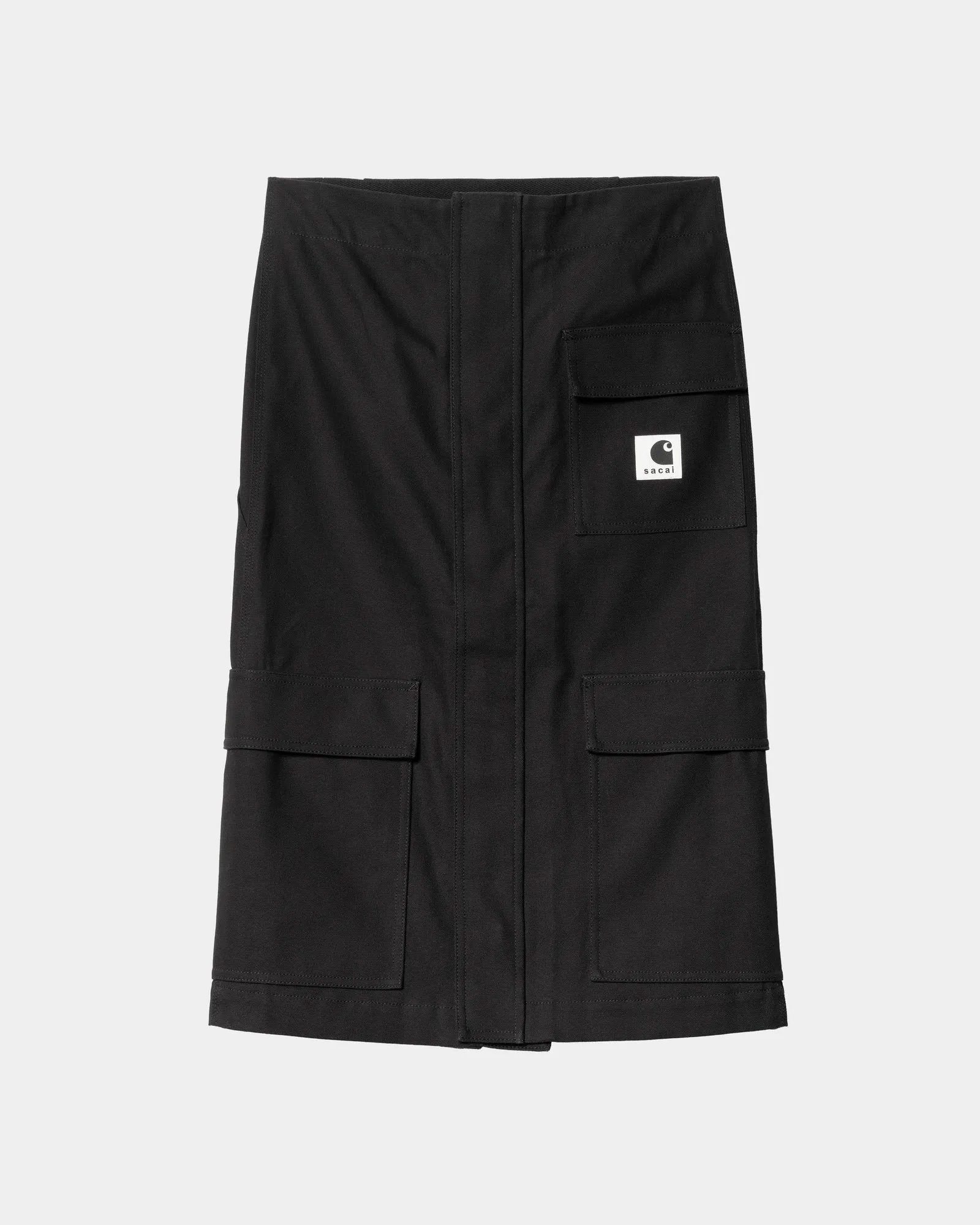 sacai x Carhartt WIP Women's Duck Skirt | Black