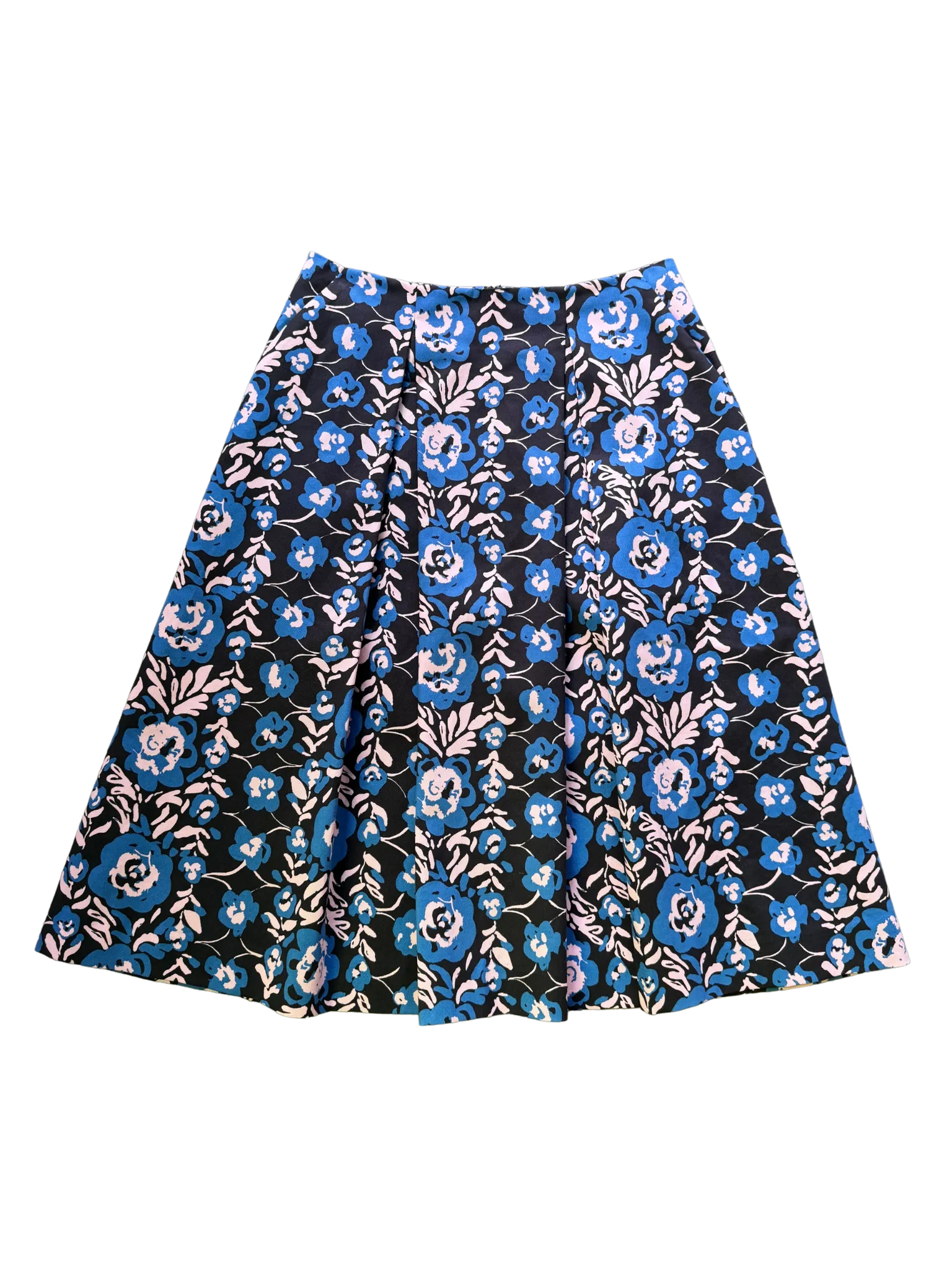 Size 10 - Marimekko Hilama Orvo Blue Floral Skirt