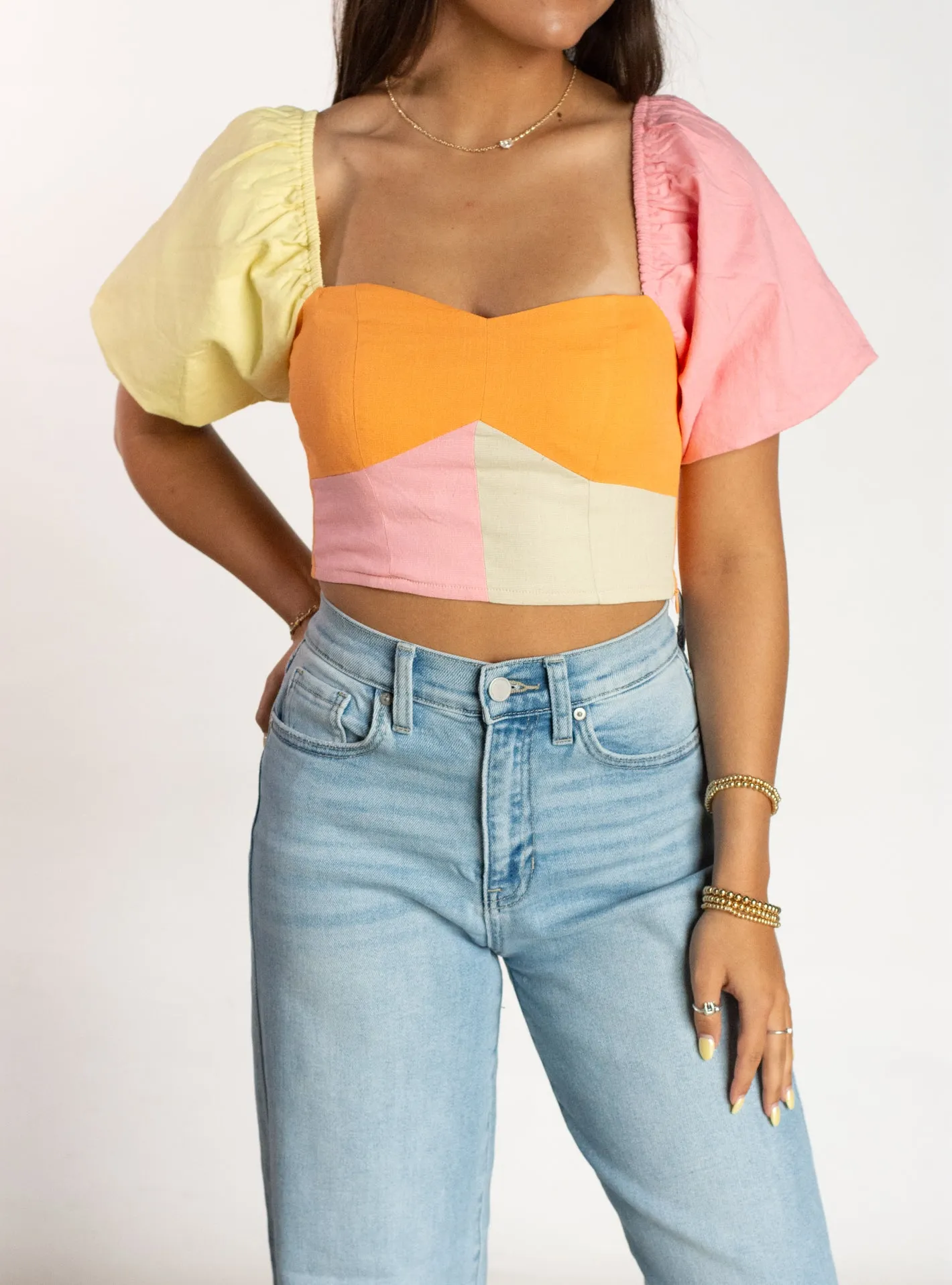 Sweetest Admirer Multicolor Top