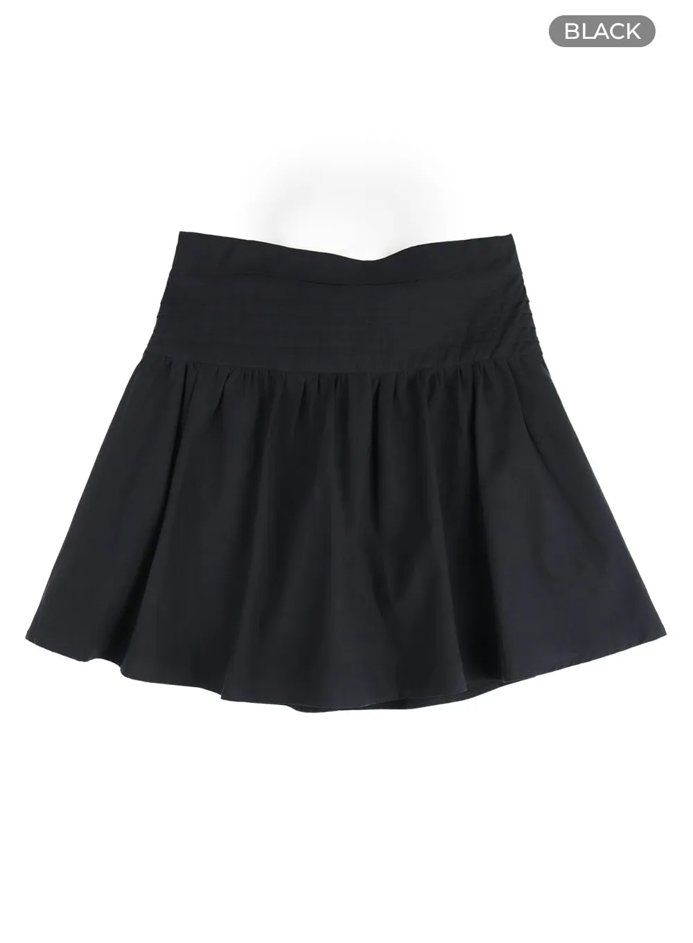 Tucked Flare Mini Skirt OM404