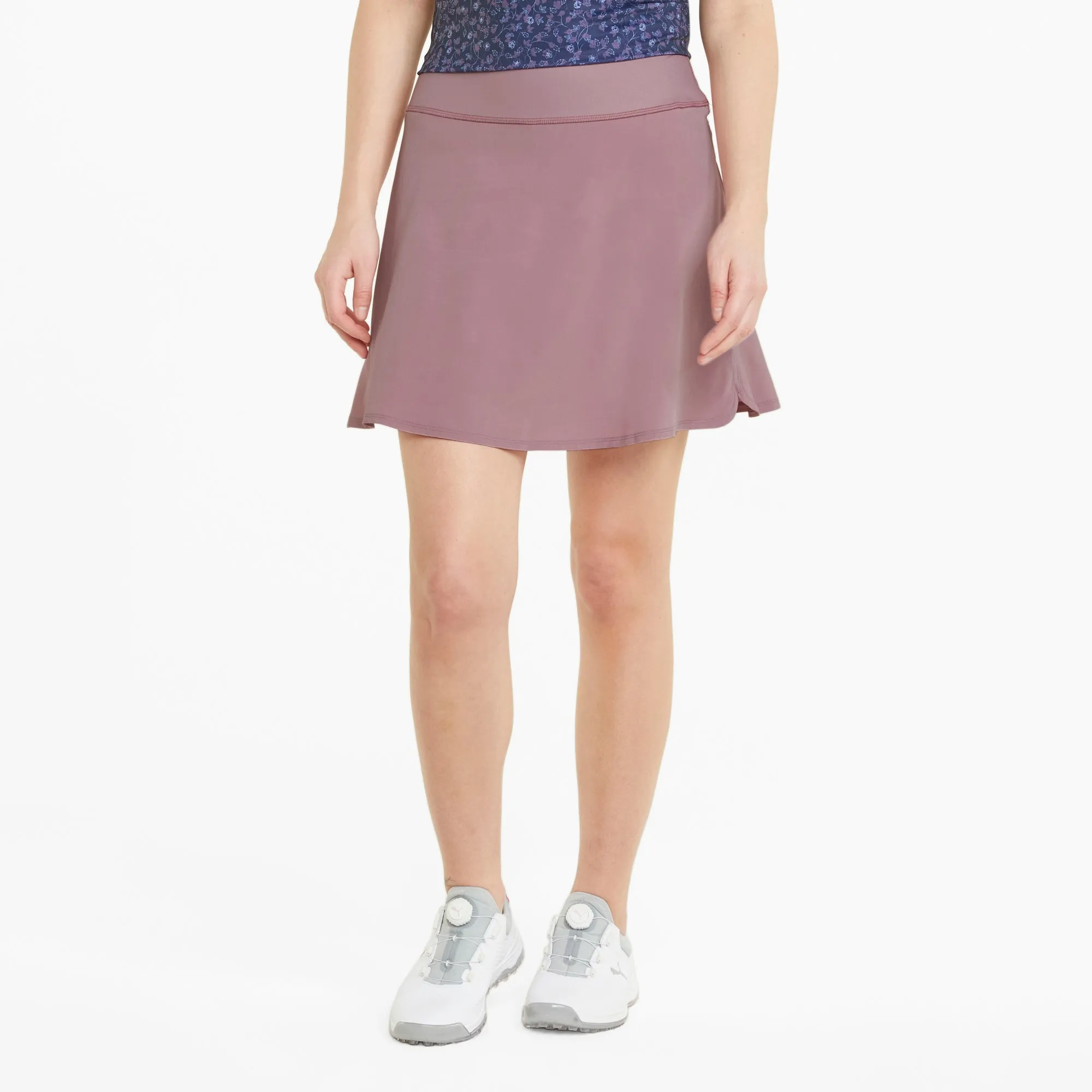 Women's PWRSHAPE Solid Golf Skirt | Pale Grape