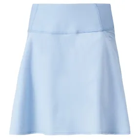 Women's PWRSHAPE Solid Woven Golf Skirt | Placid Blue