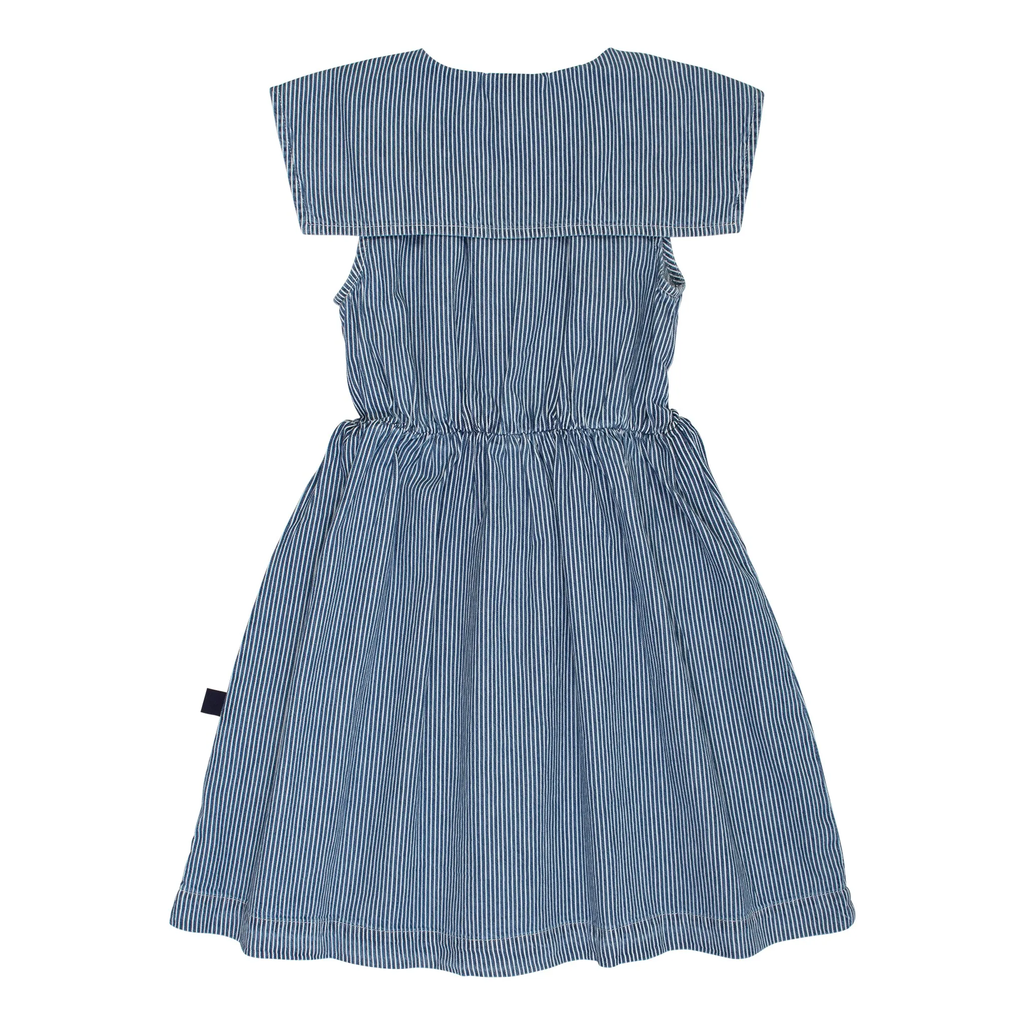 WYNKEN Denim Sail Collar Sundress